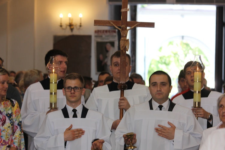 Boże Ciało w Łowiczu - Eucharystia