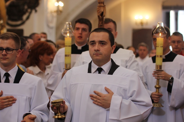 Boże Ciało w Łowiczu - Eucharystia