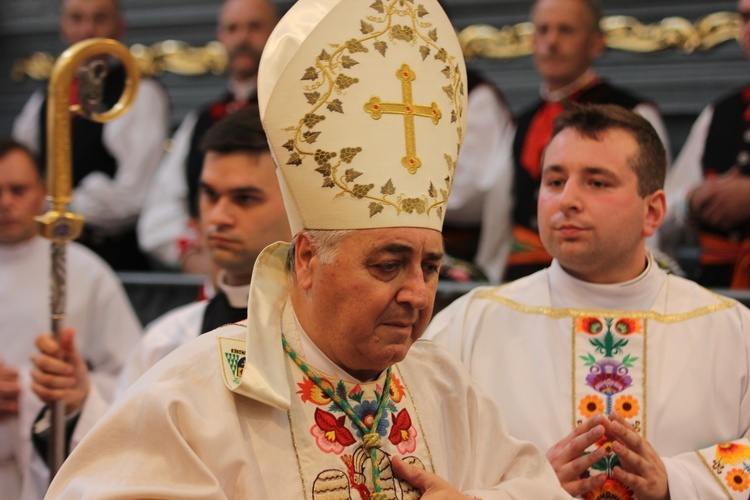 Boże Ciało w Łowiczu - Eucharystia