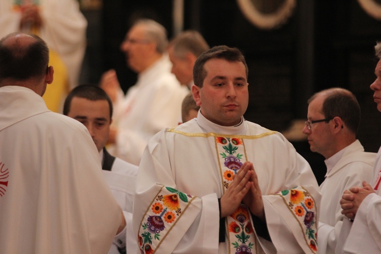 Boże Ciało w Łowiczu - Eucharystia