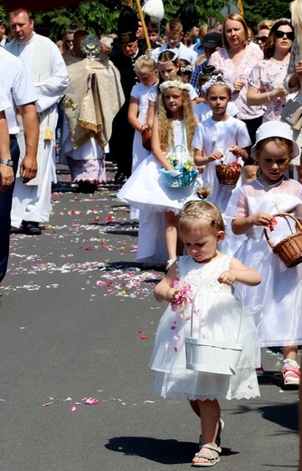 Procesja Bożego Ciała w Malczycach