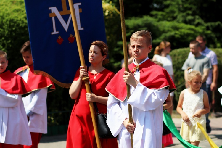 Procesja Bożego Ciała w Malczycach