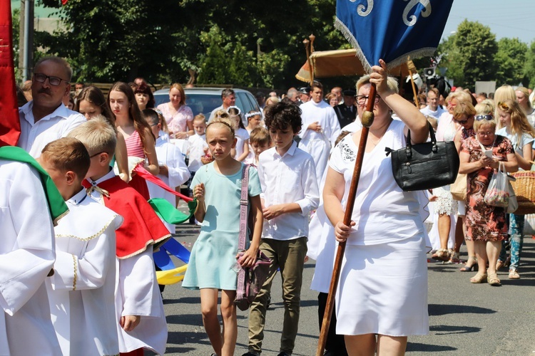 Procesja Bożego Ciała w Malczycach