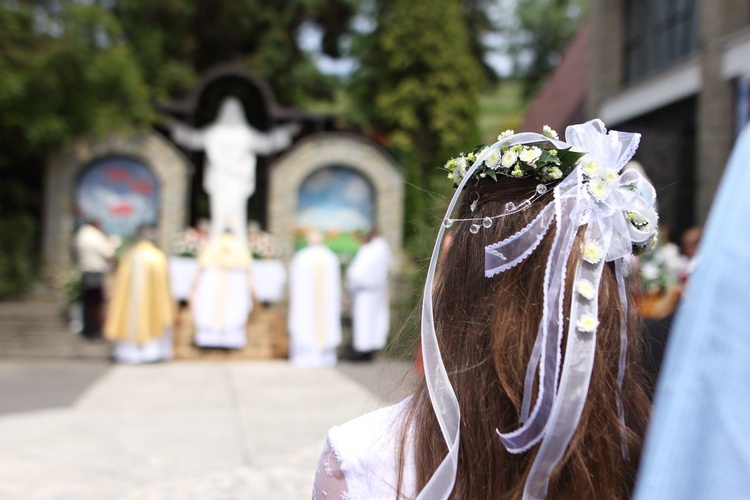 Procesja Bożego Ciała w Glisnem