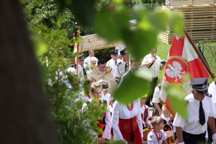 Procesja Bożego Ciała w Glisnem