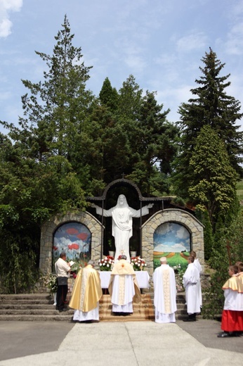 Procesja Bożego Ciała w Glisnem