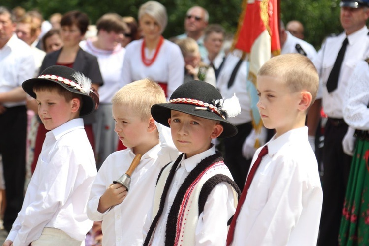 Procesja Bożego Ciała w Glisnem