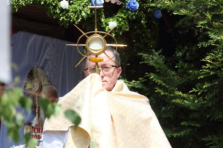 Procesja Bożego Ciała w Glisnem
