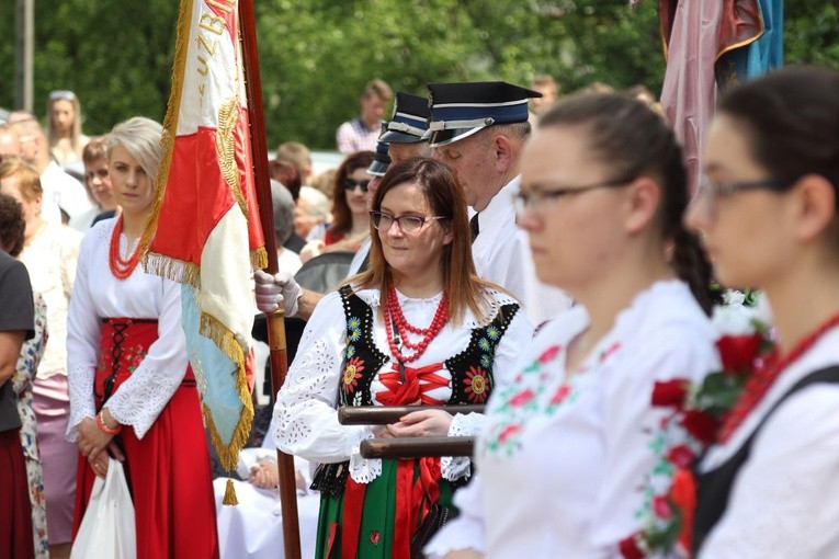 Procesja Bożego Ciała w Glisnem