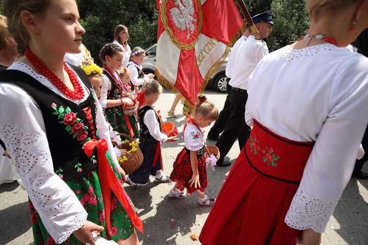 Procesja Bożego Ciała w Glisnem