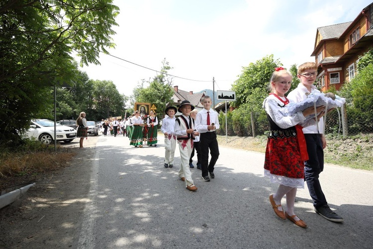 Procesja Bożego Ciała w Glisnem