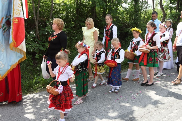 Procesja Bożego Ciała w Glisnem