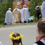 Procesja Bożego Ciała w Glisnem