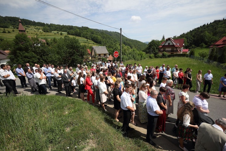 Procesja Bożego Ciała w Glisnem