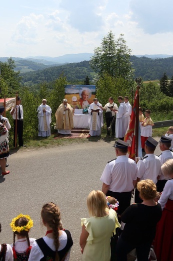 Procesja Bożego Ciała w Glisnem