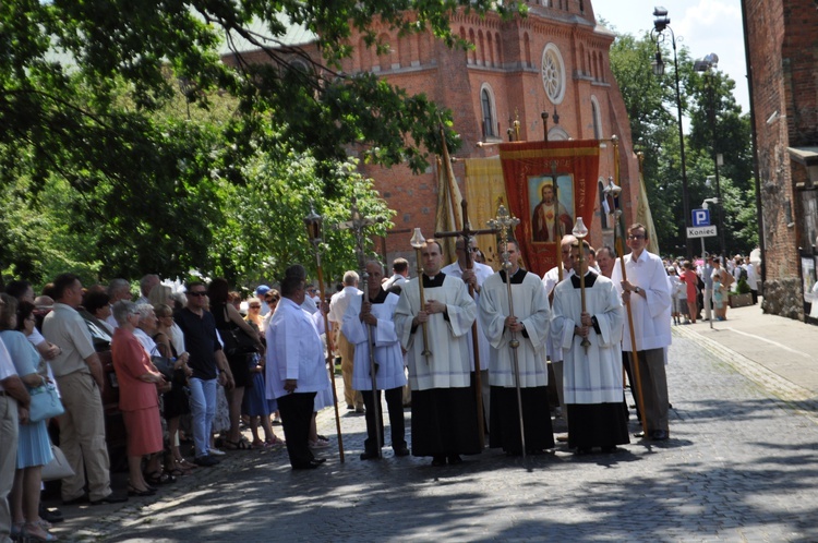 Płock. Boże Ciało na Starym Mieście