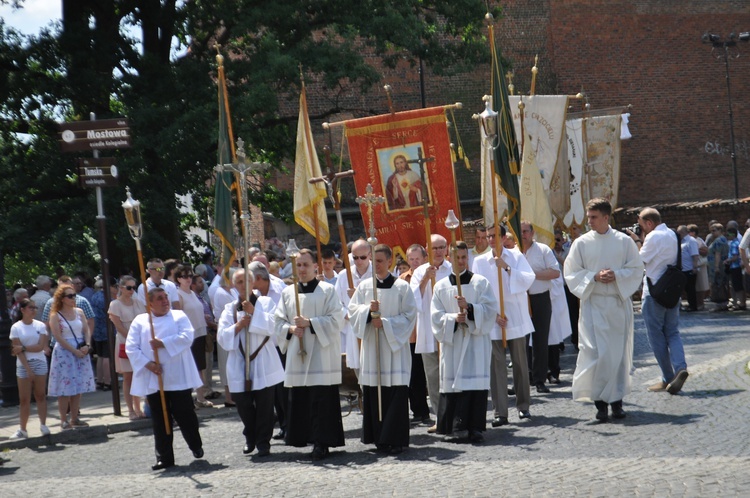 Płock. Boże Ciało na Starym Mieście