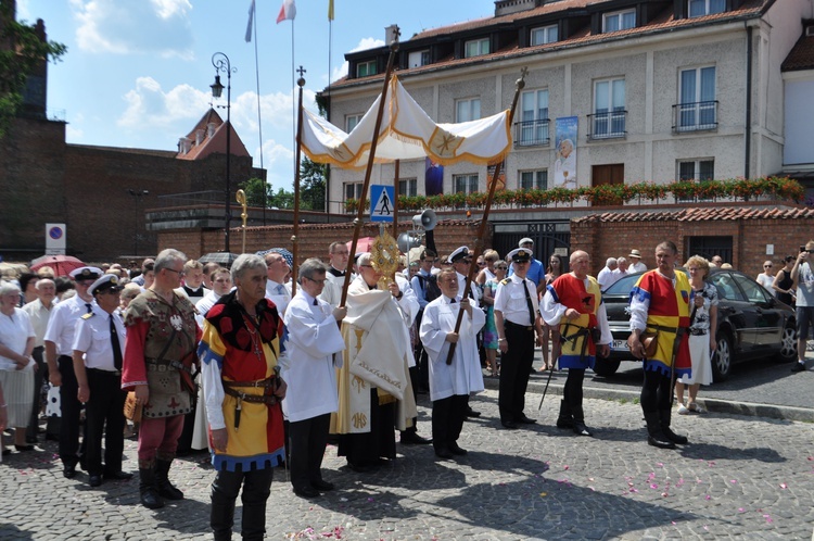 Płock. Boże Ciało na Starym Mieście