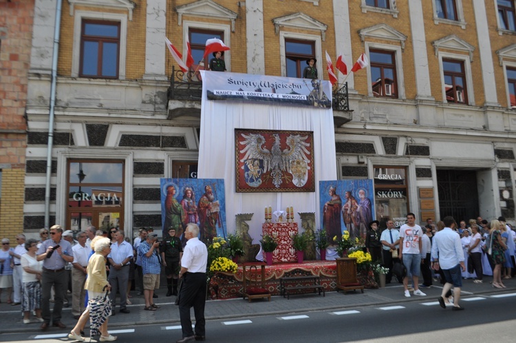 Płock. Boże Ciało na Starym Mieście