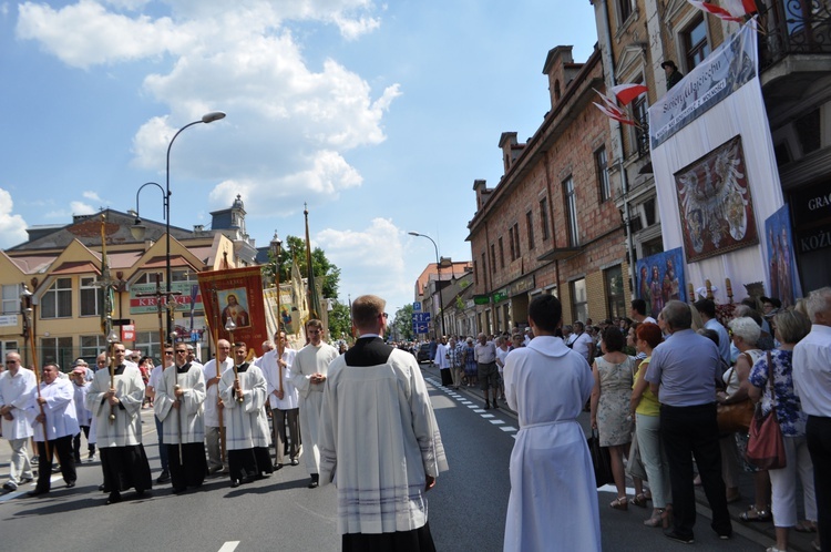 Płock. Boże Ciało na Starym Mieście