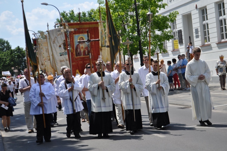 Płock. Boże Ciało na Starym Mieście