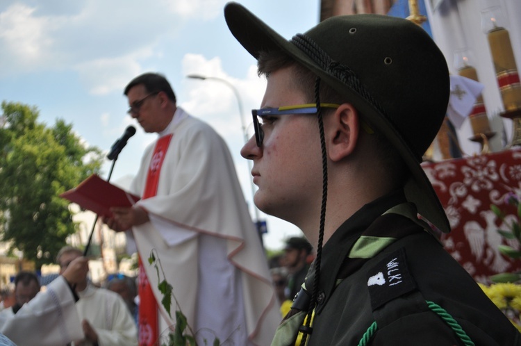 Płock. Boże Ciało na Starym Mieście