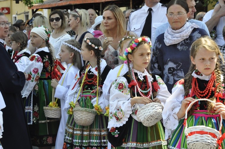 Boże Ciało w Łowiczu - procesja