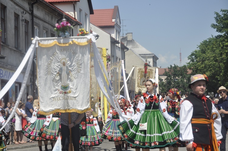 Boże Ciało w Łowiczu - procesja