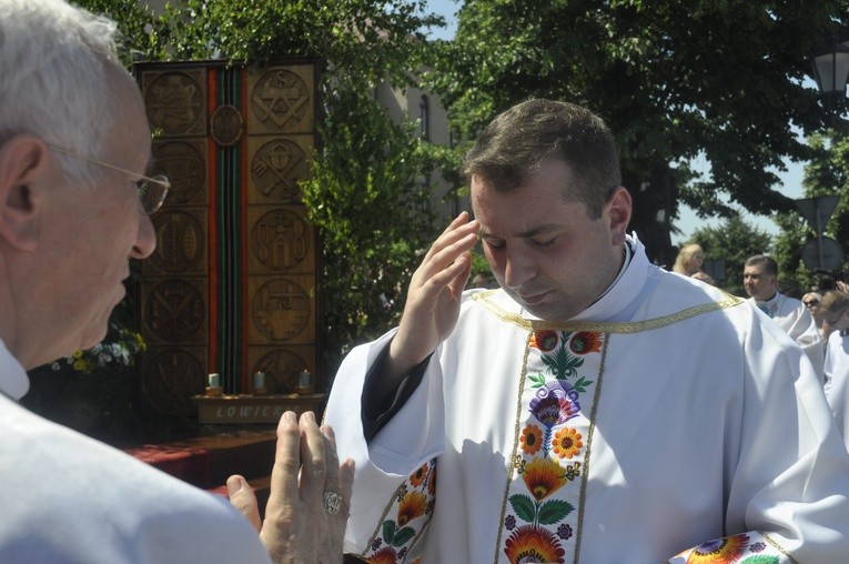 Boże Ciało w Łowiczu - procesja