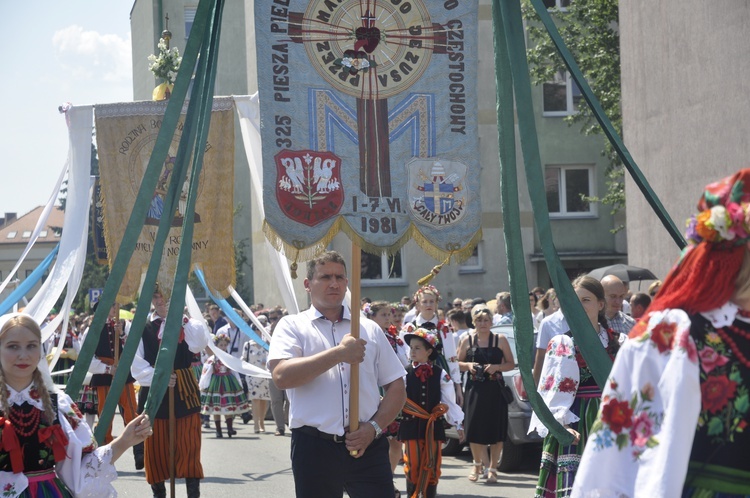 Boże Ciało w Łowiczu - procesja