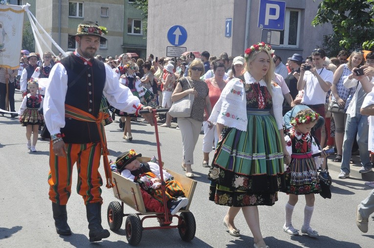 Boże Ciało w Łowiczu - procesja