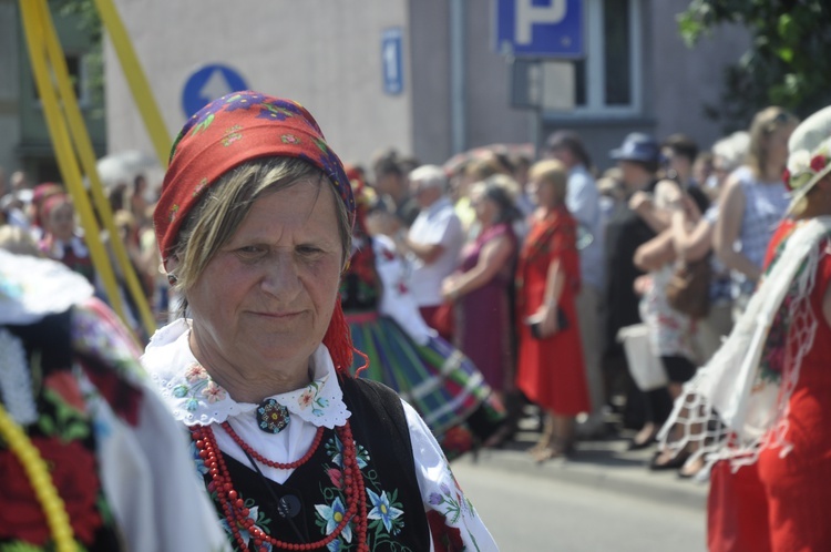 Boże Ciało w Łowiczu - procesja