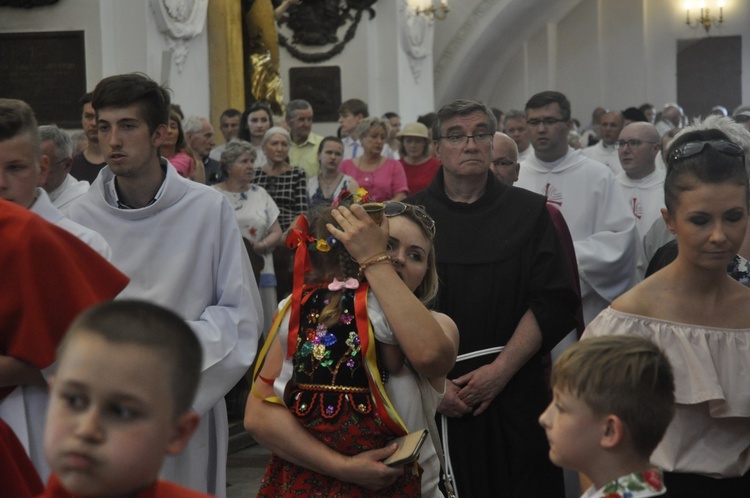 Boże Ciało w Łowiczu - procesja