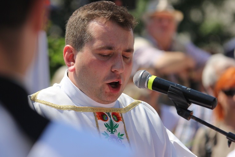Boże Ciało w Łowiczu - procesja
