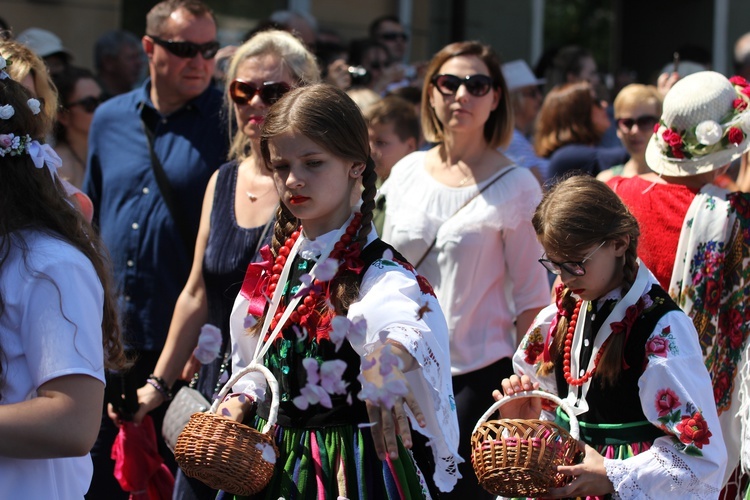 Boże Ciało w Łowiczu - procesja