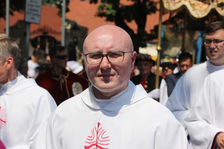 Boże Ciało w Łowiczu - procesja