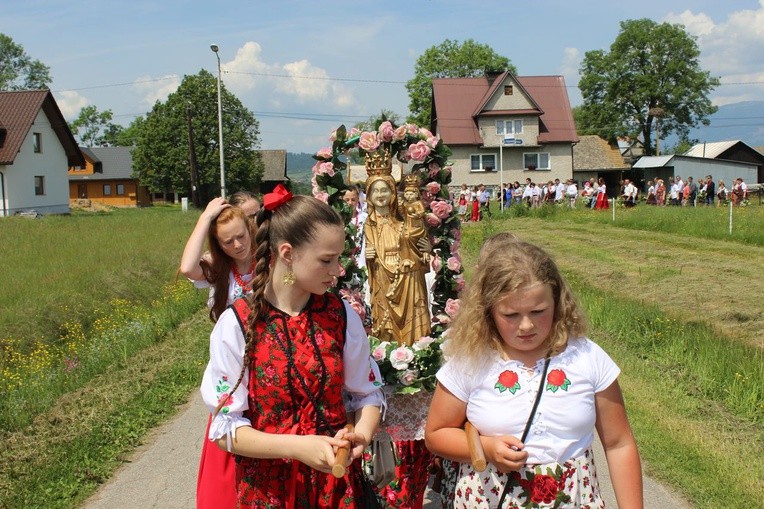 Boże Ciało w Jabłonce-Borach