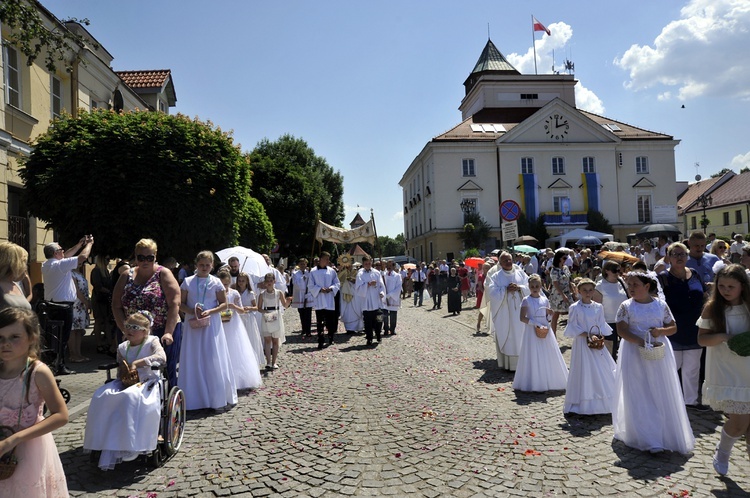 Pułtusk. Boże Ciało na Starym Mieście