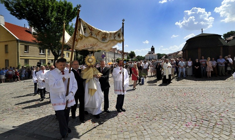 Pułtusk. Boże Ciało na Starym Mieście