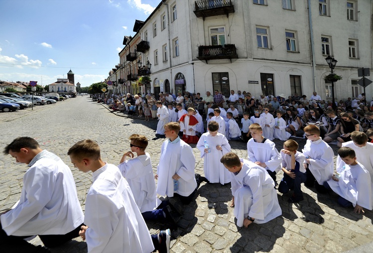 Pułtusk. Boże Ciało na Starym Mieście