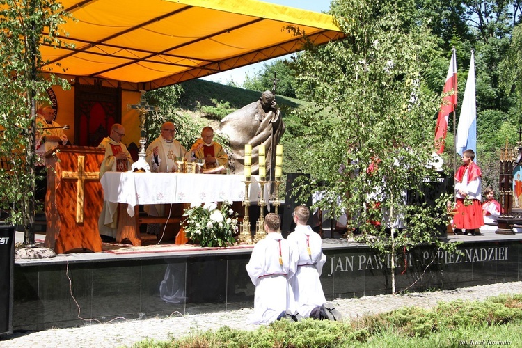 Ciechanów. Boże Ciało w centrum miasta