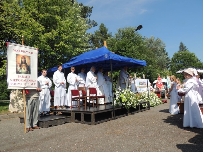 Boże Ciało w Wałbrzychu