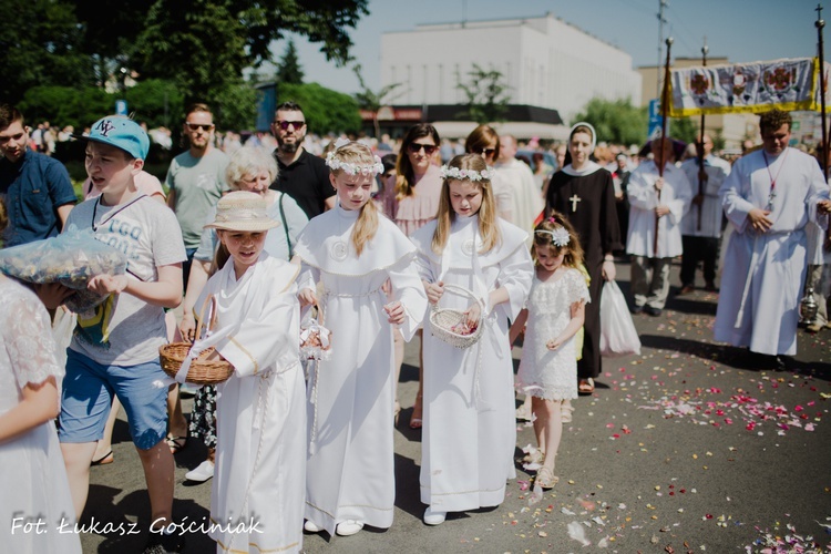 Procesja Bożego Ciała w Miliczu