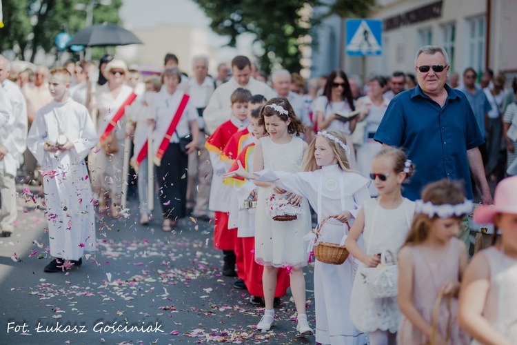 Procesja Bożego Ciała w Miliczu