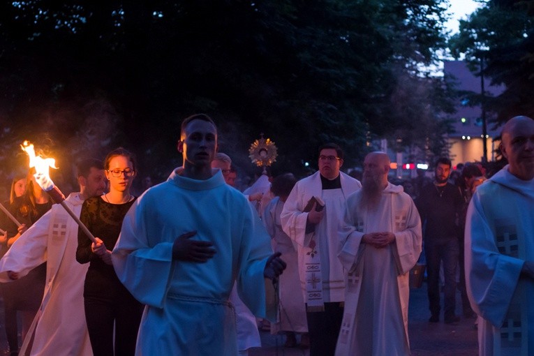 Procesja akademicka Bożego Ciała 2018