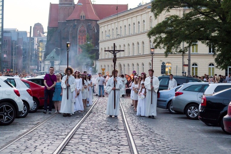 Procesja akademicka Bożego Ciała 2018