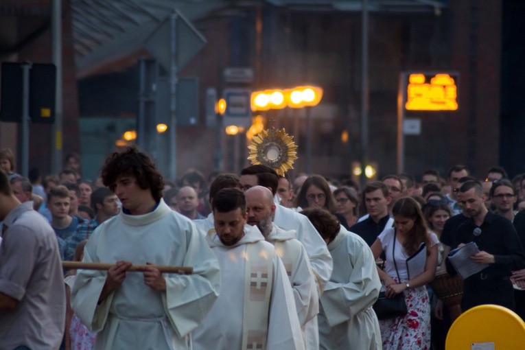 Procesja akademicka Bożego Ciała 2018