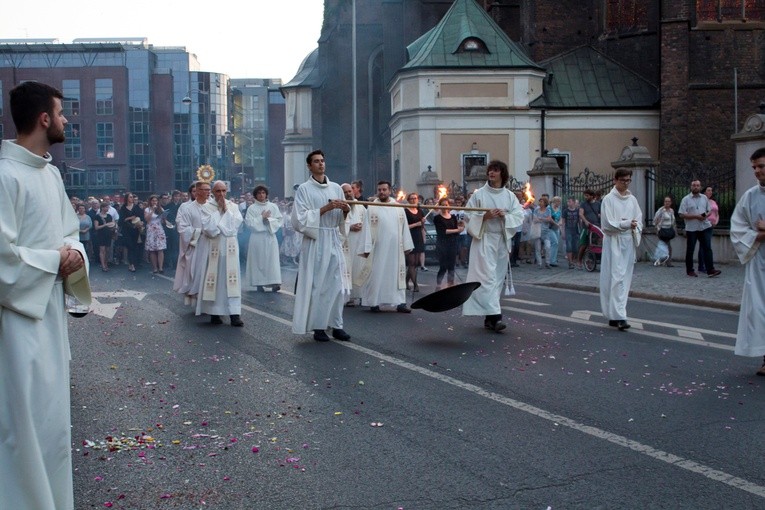Procesja akademicka Bożego Ciała 2018
