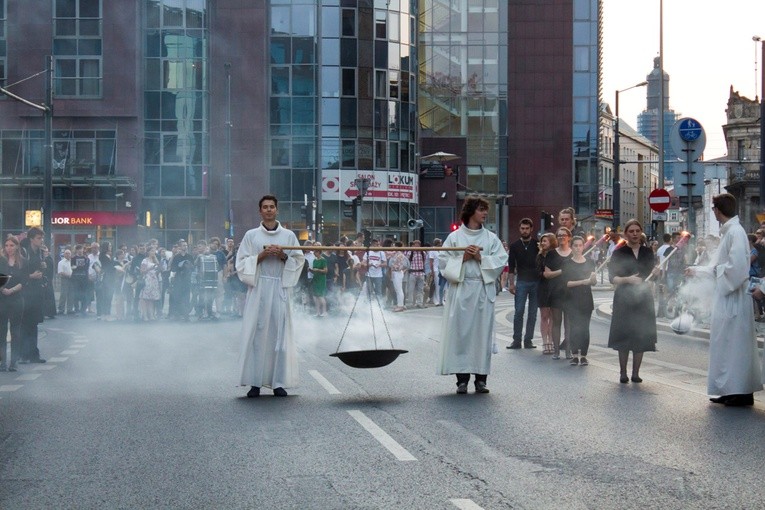 Procesja akademicka Bożego Ciała 2018