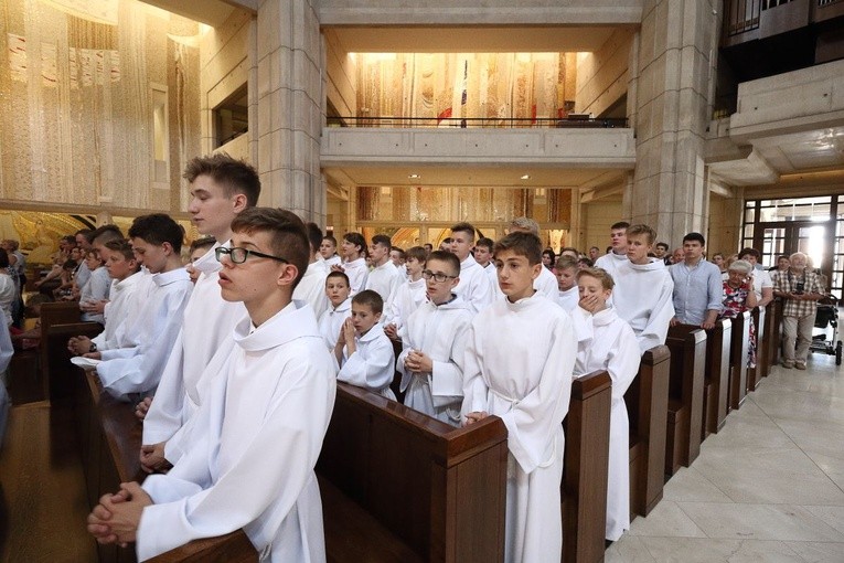 Błogosławieństwo lektorów na Białych Morzach